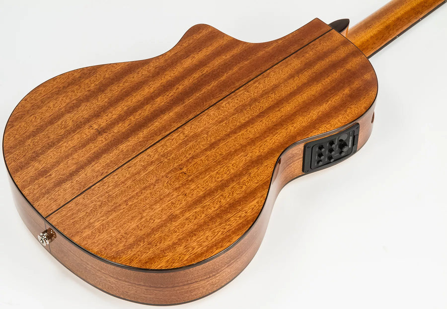 Martinez MS14M Pre elektro-klassik gitara — arxa görünüş