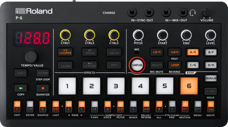 Roland P-6 Creative Sampler Roving recorder - piano satışı
