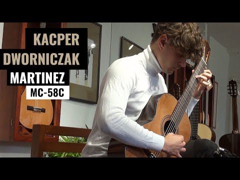 Martinez MC-58C Klassik gitara video təqdimat