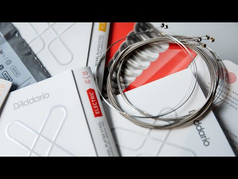 D'Addario XS elektrik gitara simləri - rəsmi seriya videosu
