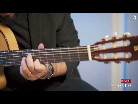 Alhambra 7 Fc CT E2 Nazik Korpus Elektro-Flamenko Gitara video təqdimat