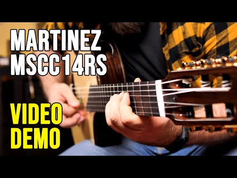 Martinez MSCC-14RS Elektro-klassik gitara video təqdimat