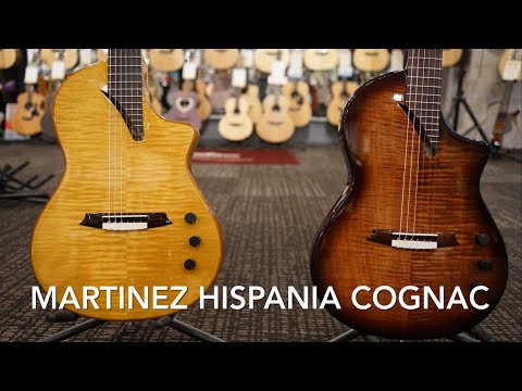 Martinez Hispania Cognac Elektro-klassik gitara video təqdimat