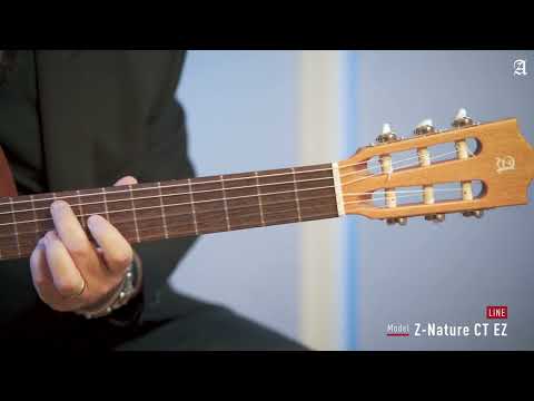 Alhambra Z-Nature CT EZ Nazik Korpus Elektro-Klassik Gitara video təqdimat