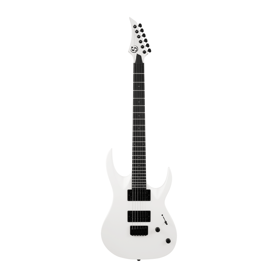 S by Solar AB4.6W — White elektro gitara — əsas görünüş