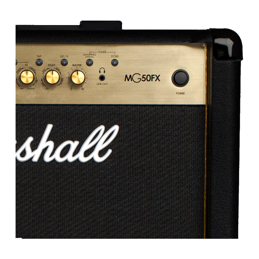 Marshall MG50GFX — 50 Vt gitara kombosu — əlavə görünüş 1