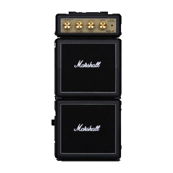 Marshall MS-4-E — portativ gitara micro stack — əsas görünüş