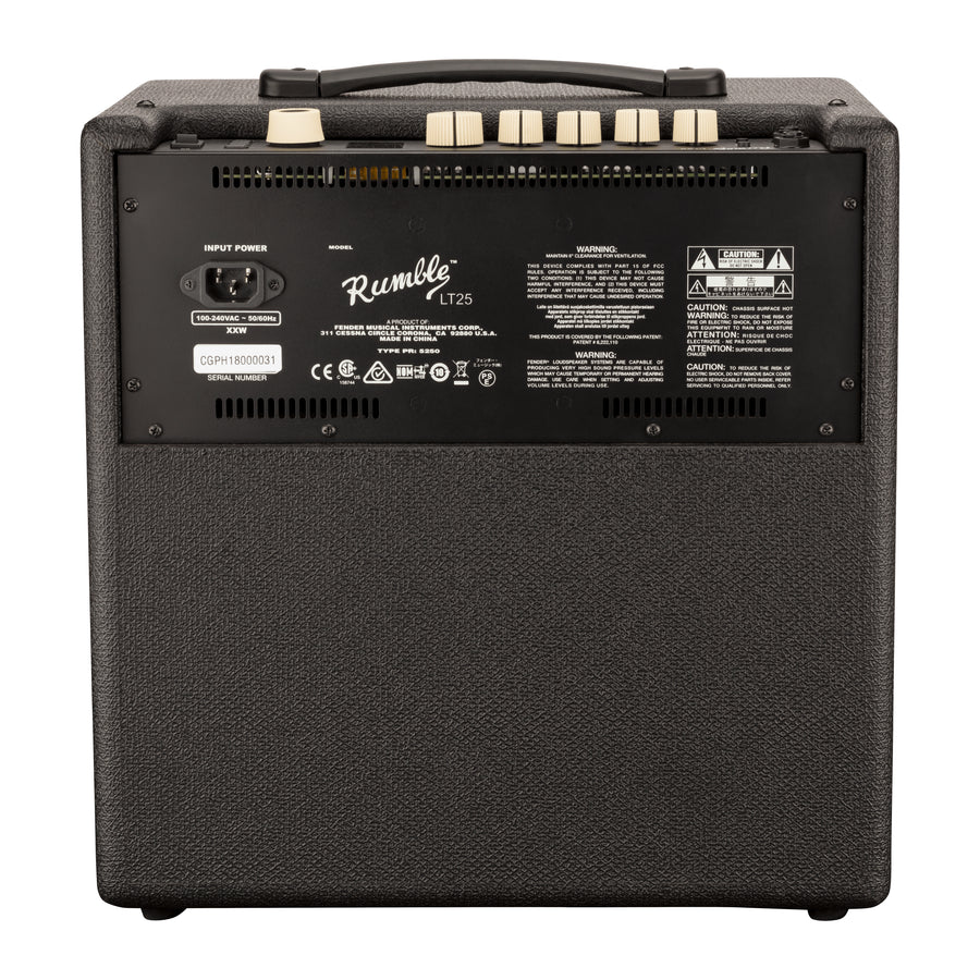 Fender Rumble LT25 — 25 Vt bass gitara kombosu — əlavə görünüş 1