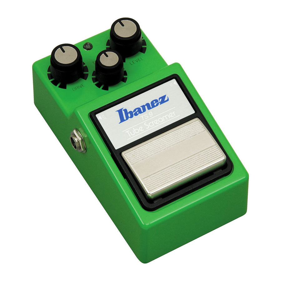 Ibanez TS9 Tube Screamer — overdrive pedalı — əsas görünüş