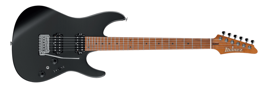 Ibanez AZ2402-BKF Prestige — Black Flat elektro gitara — ümumi görünüş