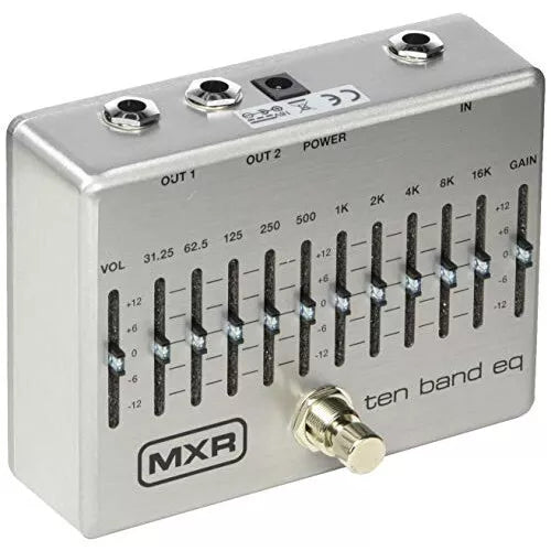 Dunlop M108S MXR 10 BAND EQ SILVER -US- EA - Royal | Musiqi Alətləri mağazası