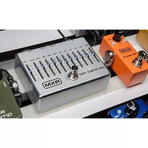 Dunlop M108S MXR 10 BAND EQ SILVER -US- EA - Royal | Musiqi Alətləri mağazası