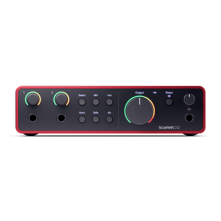 Focusrite Scarlett 2i2 4th Gen Audio Interface - Royal | Musiqi Alətləri mağazası