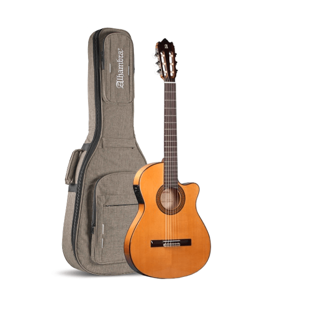 Alhambra 3 F CT E1 Nazik Korpus Elektro-Flamenko Gitara