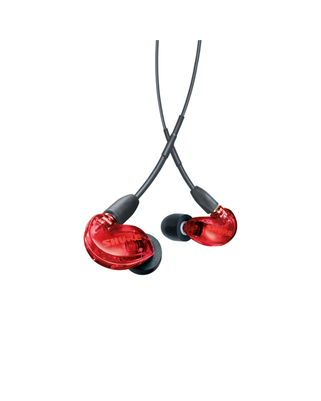 Shure SE215SPE-RD-EFS In-Ear earphones (Red) - Royal | Musiqi Alətləri mağazası