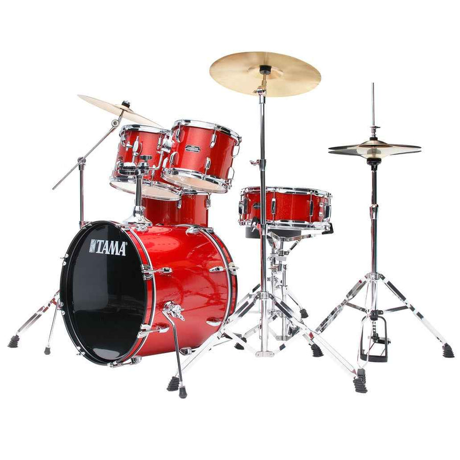 TAMA ST58H6-CDS Stagestar 5-Piece Drum Kit w/ Hardware+Throne, Candy Red Sparkle (Copy)