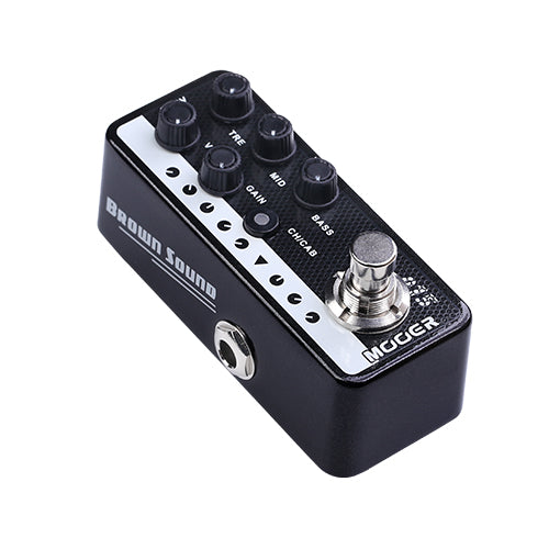 MOOER Micro PreAMP Brown Sound Based on Peavey 5150 - Royal | Musiqi Alətləri mağazası