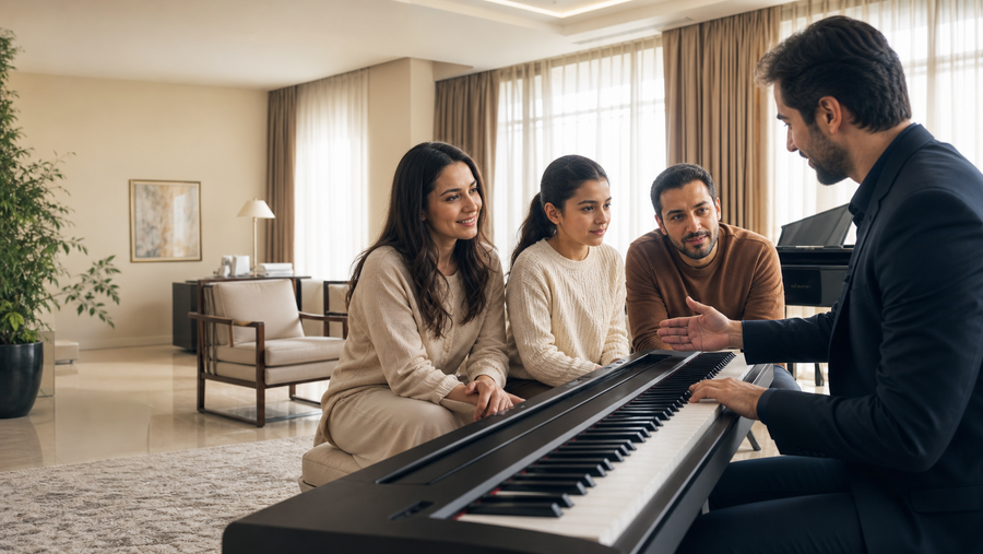 Elektron Piano Alarkən Hansı Brendlərə Baxmaq Lazımdır? Kawai, Roland, Casio, Medeli və Pearl River - Royal.az blog üçün özgün lifestyle şəkli
