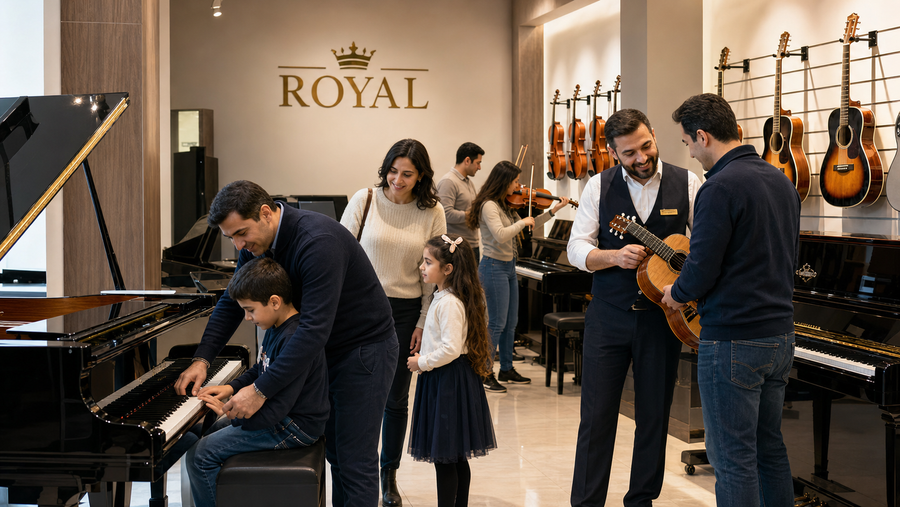 Royal.az Niyə Musiqi Alətləri Üzrə Lider və Etibarlı Ünvan Sayılır? - Royal.az blog üçün özgün mağaza və müştəri şəkli