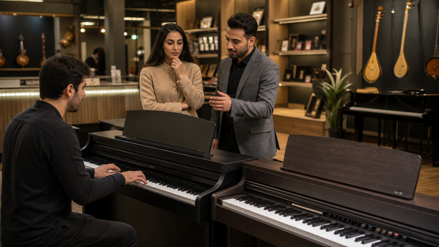Kawai yoxsa Roland: Akustik Pianoya Ən Yaxın Elektron Piano Hansıdır? - Royal.az blog üçün özgün lifestyle şəkli