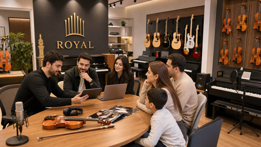 Royal.az: Musiqi Alətləri Haqqında Məlumat, Konsultasiya və Doğru Seçim Mərkəzi - Royal.az blog üçün özgün mağaza və müştəri şəkli