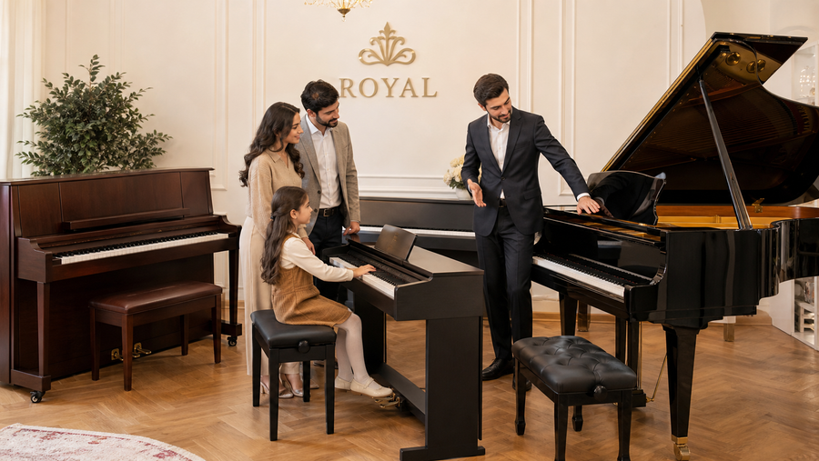 Akustik Piano, Elektron Piano, yoxsa Royal? Hansını Almaq Daha Doğrudur? - Royal.az blog üçün özgün mağaza və müştəri şəkli