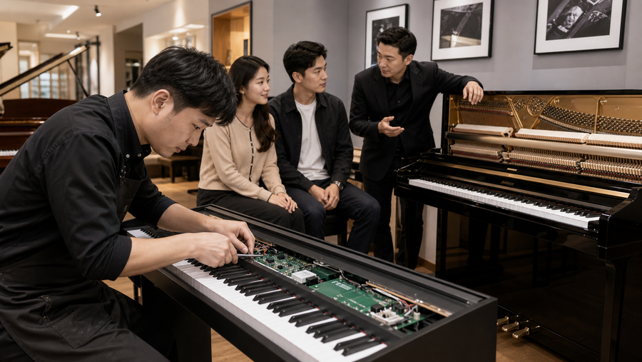 Piano Alarkən Rəsmi Zəmanət və Servis Niyə Vacibdir? - Royal.az blog üçün özgün lifestyle şəkli