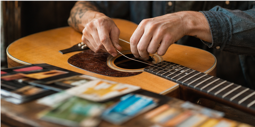 Elixir NANOWEB® Texnologiyası: Gitara Simlərində Inqilabi Yenilik - Royal Musiqi Alətləri blog üçün özgün lifestyle şəkli