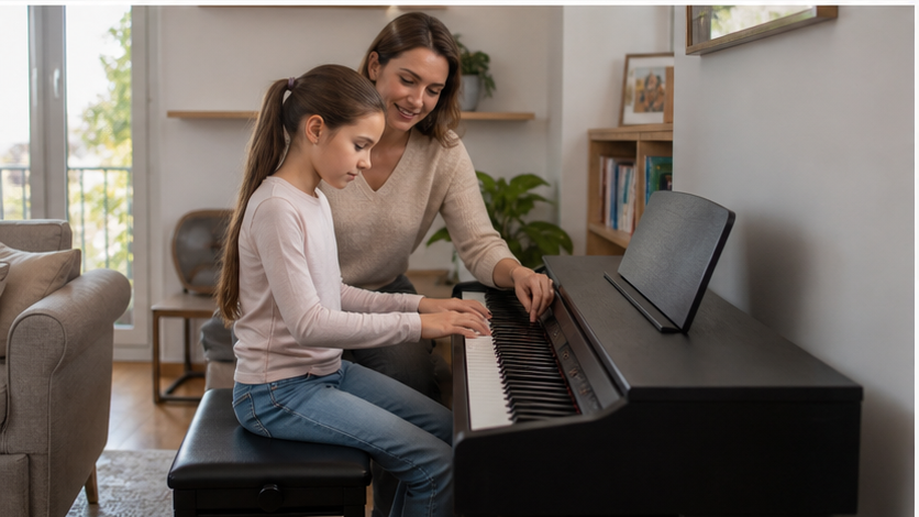 88 Klavişli Piano Seçimi: Uşaqlar və Yeni Başlayanlar üçün Bələdçi - Royal Musiqi Alətləri blog üçün özgün lifestyle şəkli