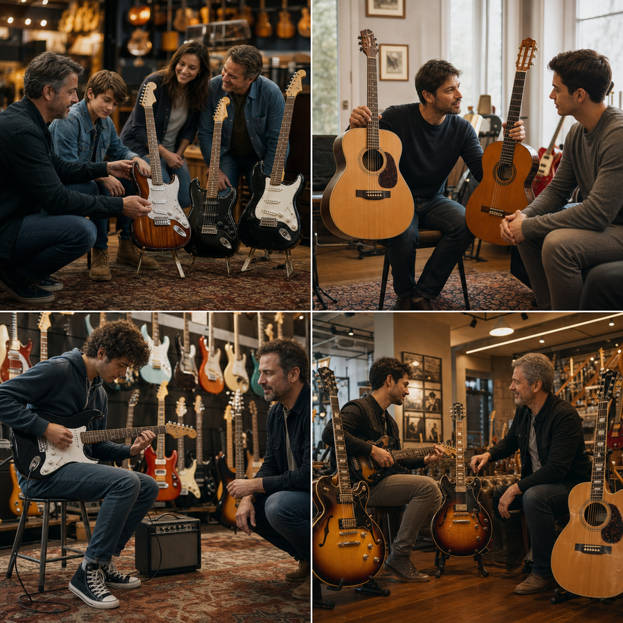 Elektro Gitara Necə Seçilir? Fender, Cort, Ibanez və Digər Markalar - Royal Musiqi Alətləri blog üçün özgün lifestyle şəkli