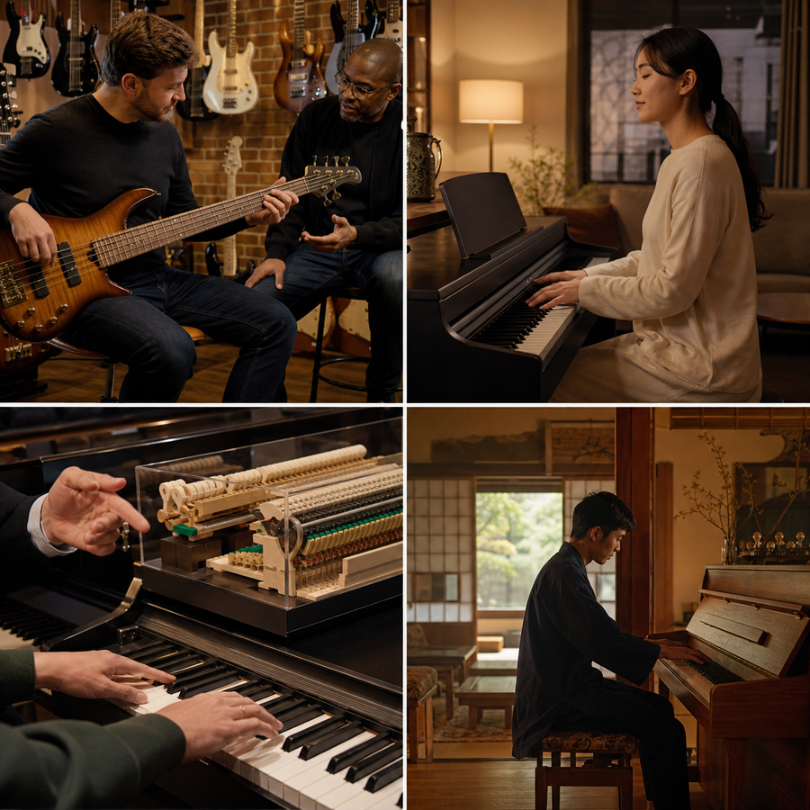 Kawai Grand Feel və Responsive Hammer: Akustik Piano Toxunuşu - Royal Musiqi Alətləri blog üçün özgün lifestyle şəkli