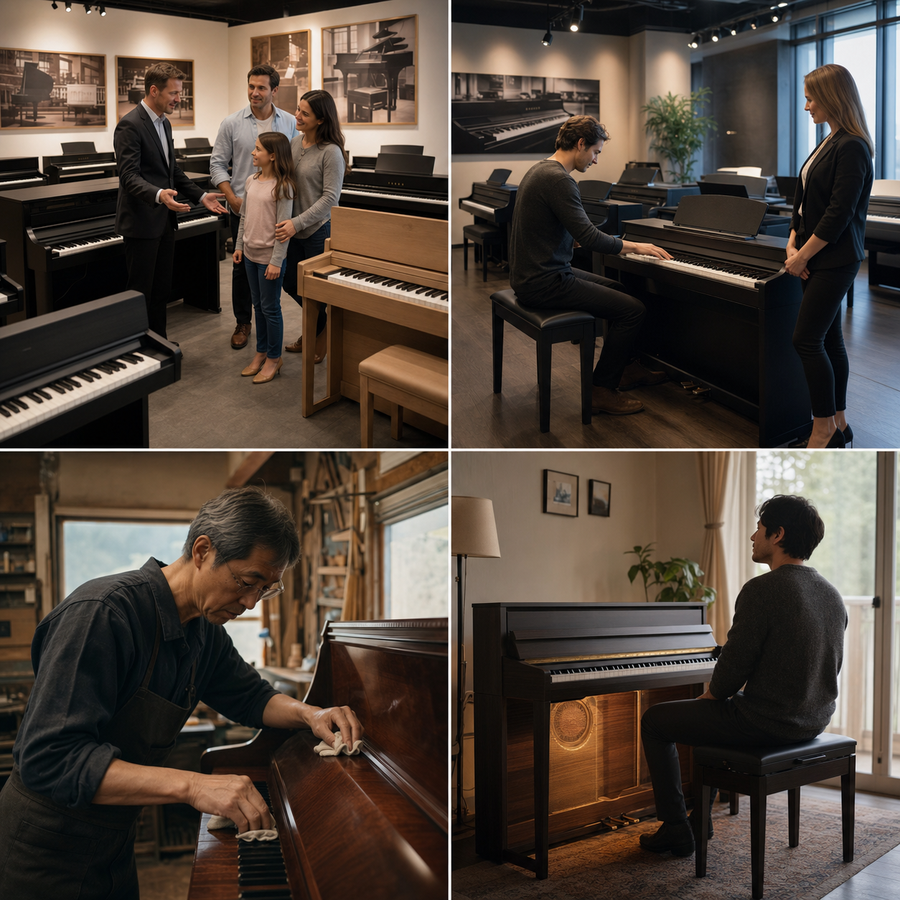 Kawai: 1927-ci ildən Dünya Piano Sənayesinin Aparıcı Markalarından Biri - Royal Musiqi Alətləri blog üçün özgün lifestyle şəkli