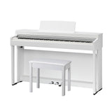 Ağ Kawai CN201 elektron piano və oturacaq – Royal.az piano kataloqu