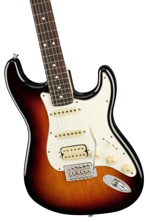 FENDER American Performer Stratocaster® HSS, Rosew Fing, 3-Color Sunburst
