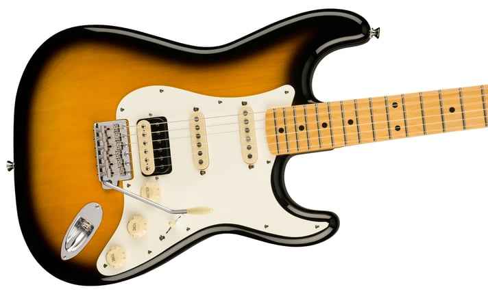 Fender JV Modified ’50s Stratocaster® HSS MF electric guitar (2-Color sunburst)