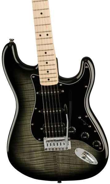 Fender FSR Affinity Series Stratocaster HSS MF electric guitar (Black)