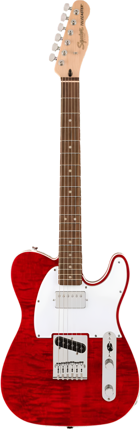 SQUIER Affinity Series Tele FMT SH, Maple Fungerb, Black Pickguard, Mocha