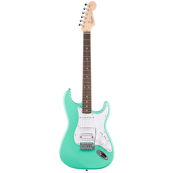 SQUIER DEBUT Strat HSS, Laurel Fingerboard, White Pickguard, Sea Foam Green
