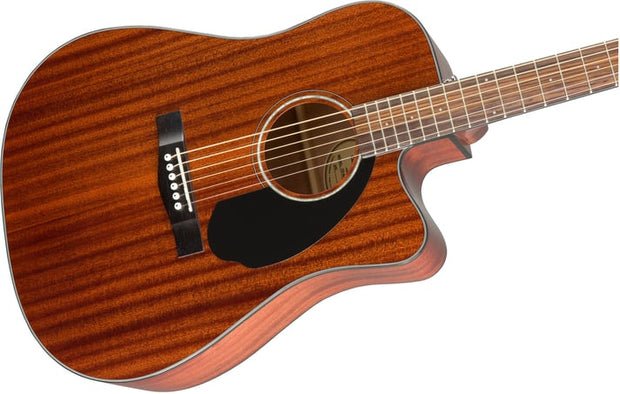 FENDER CD-60SCE Dreadnought, Walnut Fing, All-Mahogany