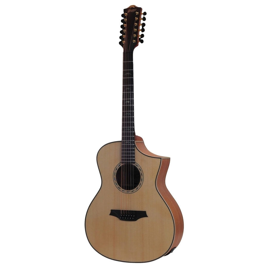 Bromo BAT4CE12 Tahoma Auditorium 12-String Electro Acoustic Guitar - Royal | Musiqi Alətləri mağazası