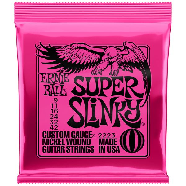 Ernie Ball 2223 Electro Guitar string Super Slinky - Royal | Musiqi Alətləri mağazası