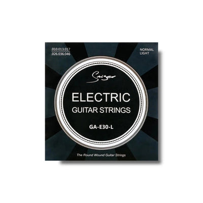 Smiger GA-E30 Electric Guitar Strings - Nickel Wound (10-46 Light Gauge)