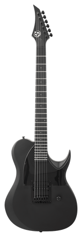 S by Solar TB4.61C El. Guitar (Carbon Black) Telecaster Body shape