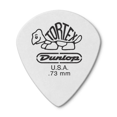 Dunlop TORTEX® WHITE JAZZ III PICK .73MM 478-073