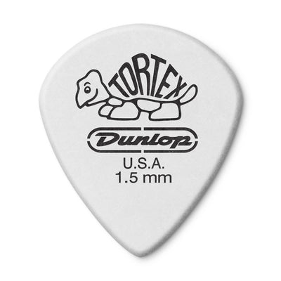 Dunlop TORTEX® WHITE JAZZ III PICK 1.50MM 478 150