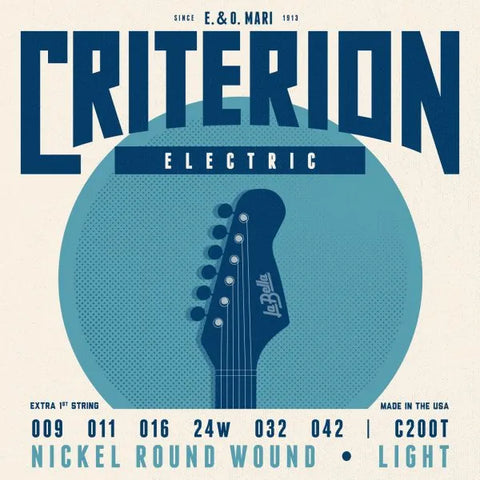 Criterion C200T  Criterion Electric Guitar – Light 9-42