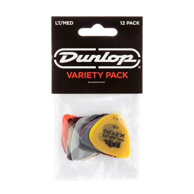 Dunlop GUITAR PICK LT/MD VARIETY PACK - 12 PACK PVP101