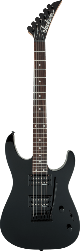 JACKSON JS Series Dinky JS12, Amaranth Fing, Gloss Black