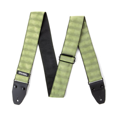 Dunlop JACQUARD HEXAGON ECHO OLIVE STRAP D6710