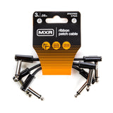 Dunlop MXR® 3 INCH RIBBON PATCH CABLE - 3 PACK 3PDCPR03